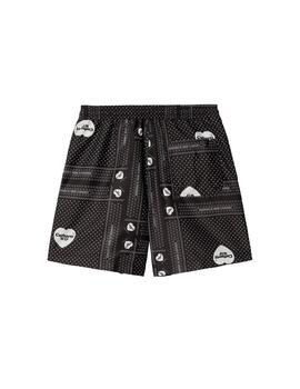 Bañador Carhartt Heart Bandana Negro Hombre