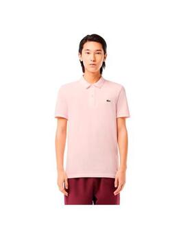 Polo Lacoste Slim Fit Rosa Hombre