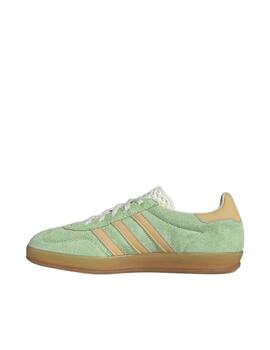 Zapatilla Adidas Gazelle Indoor Verde Mujer