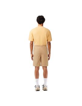 Pantalón Corto Lacoste Beige Hombre