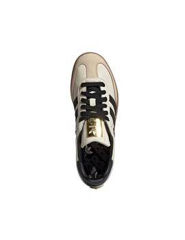 Zapatilla Adidas Samba OG Beige/Negra Mujer