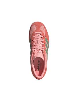 Zapatilla Adidas Gazelle Indoor W Rosa/Verde Mujer