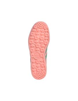 Zapatilla Adidas Gazelle Indoor W Rosa/Verde Mujer